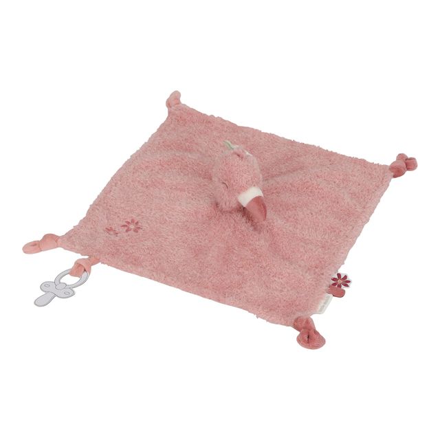 Doudou  Fenicottero rosa, Safari Friends, Cuddle Cloth, Little Dutch