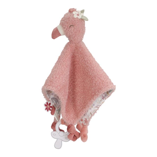 Doudou  Fenicottero rosa, Safari Friends, Cuddle Cloth, Little Dutch