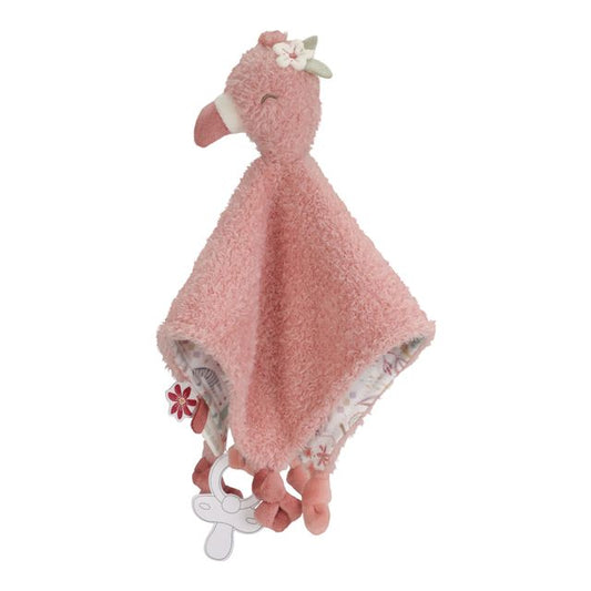 Doudou  Fenicottero rosa, Safari Friends, Cuddle Cloth, Little Dutch