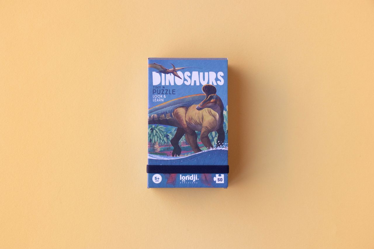 Packaging puzzle tascabile Dinosaurs
