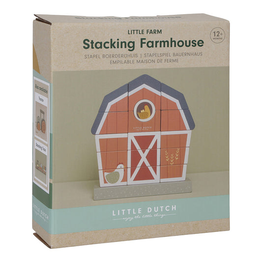 Impilabile a tema Little Farm, nella scatola originale