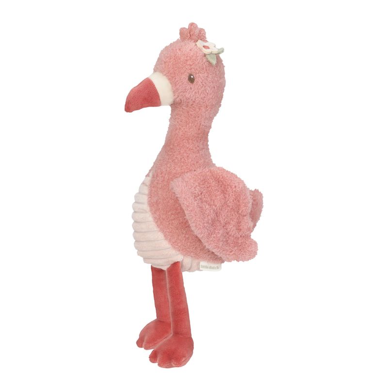 Peluche morbido Fenicottero, Cuddle, Safari Friends, Little Dutch