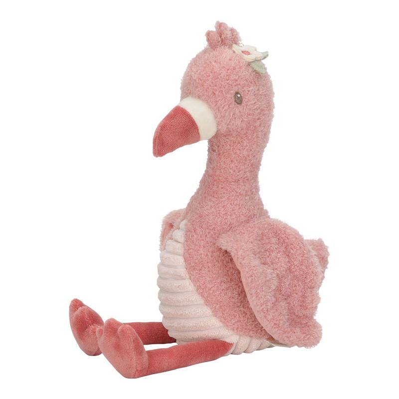 Peluche morbido Fenicottero, Cuddle, Safari Friends, Little Dutch
