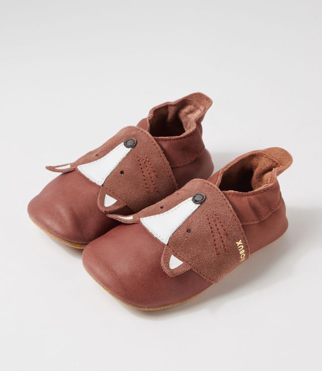 Bobux babbucce Soft Sole Volpe Foxy Tofee