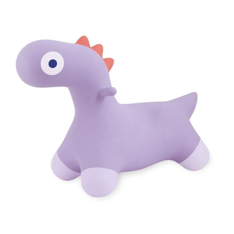 HOPPI Dino Lavander, Dinosauro a dondolo gonfiabile, Quut