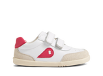 Bobux I Walk Champ, scarpe in pelle chalk-radiant raspberry
