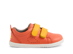 Bobux I Walk Grass Court scarpe in pelle, nasturtium saffron( arancio e giallo)