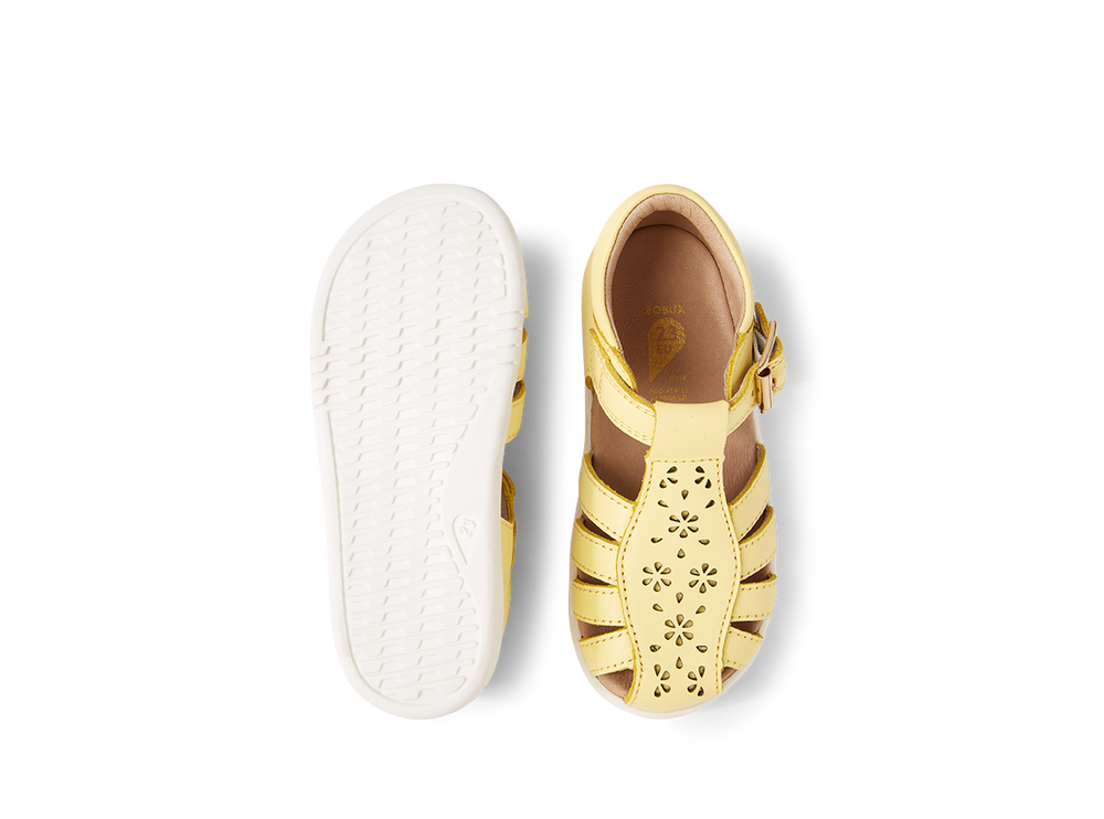 Bobux sandalo i walk per bambini dai 2 anni circa, modello Chelsea colore pale banana