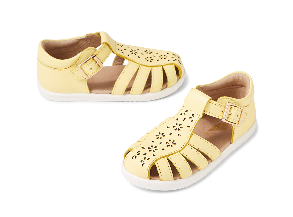 Bobux sandalo i walk per bambini dai 2 anni circa, modello Chelsea colore pale banana