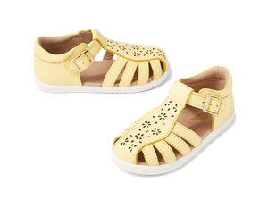 Bobux sandalo i walk per bambini dai 2 anni circa, modello Chelsea colore pale banana