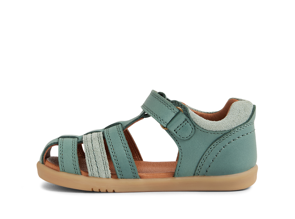 Bobux sandalo i walk per bambini dai 2 anni circa, modello Roam colore iceberg green