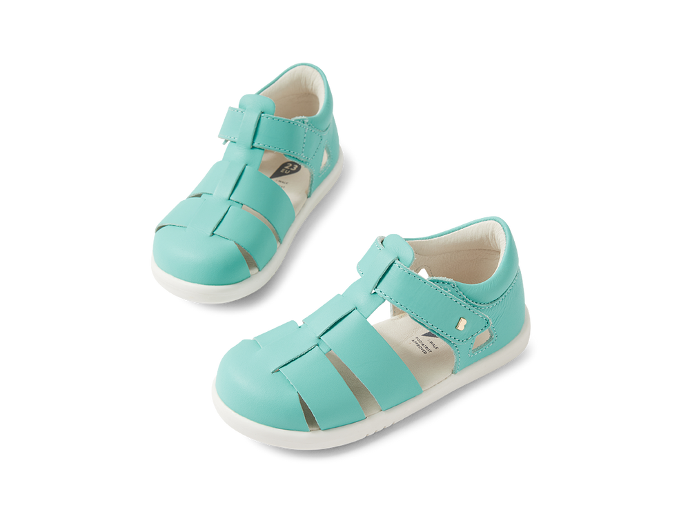 Bobux sandalo I walk per bambini dai due anni circa, modello TIDAL, colore pool blue