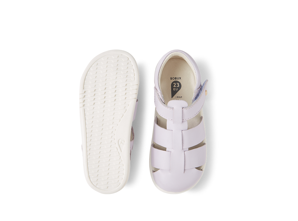 Bobux sandalo I walk per bambini dai due anni circa, modello TIDAL, colore thistle