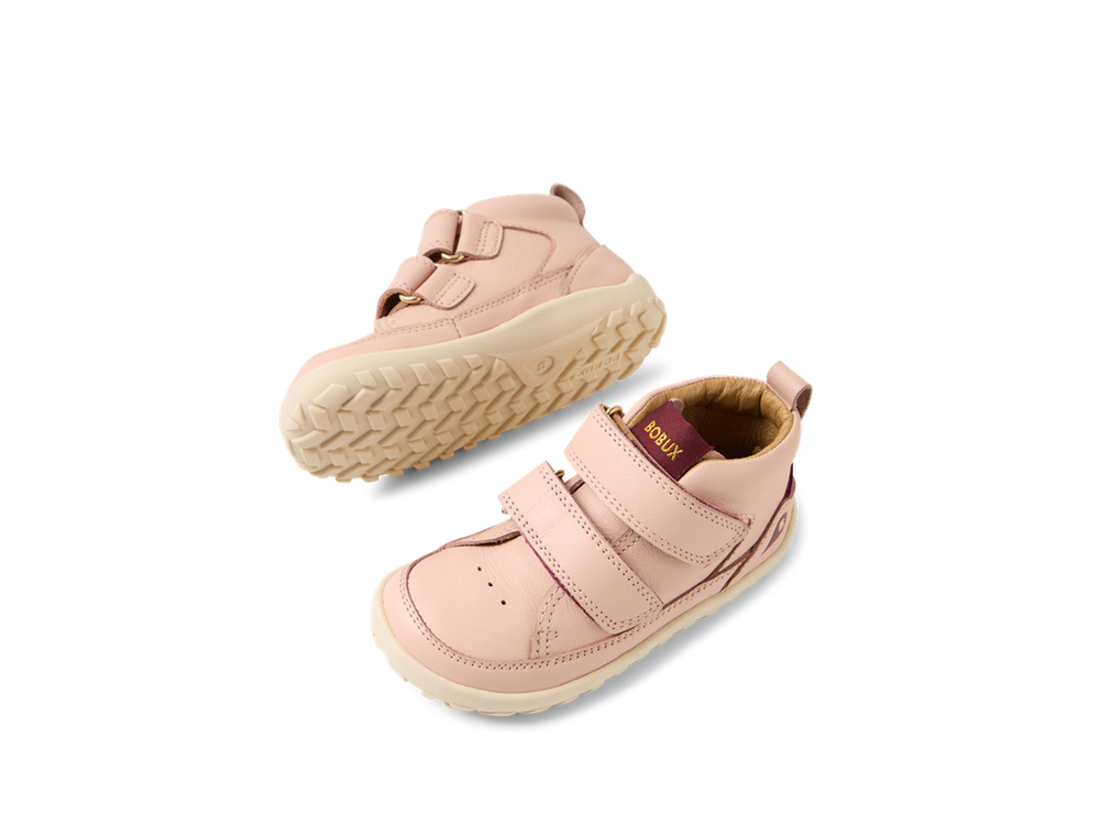 Bobux I WALK Trek, Alpha, scarpa barefoot, colore cameo rose