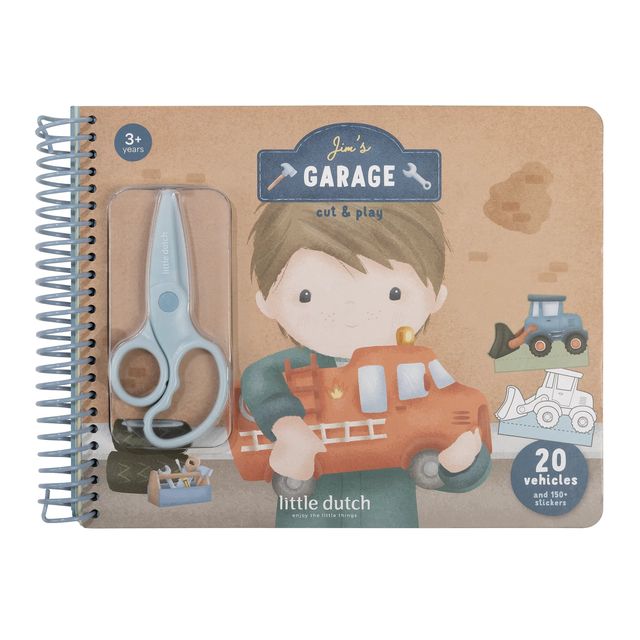 Gioco creativo, Jim's Garage, cut & play, Little Dutch