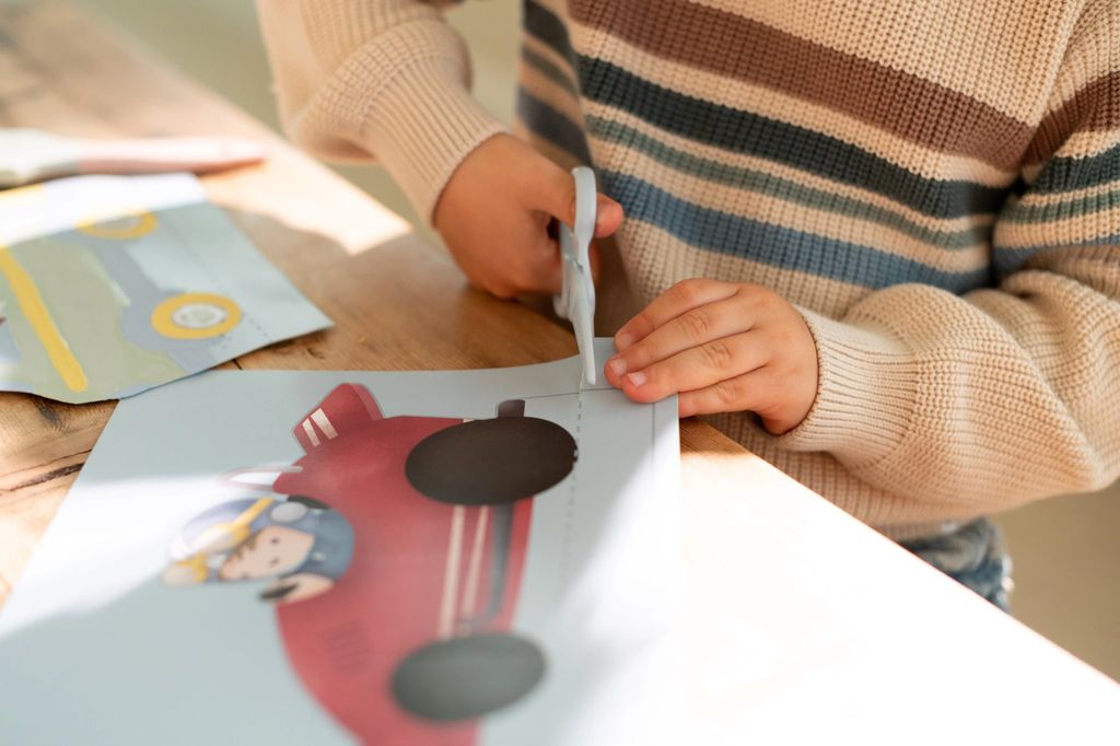 Gioco creativo, Jim's Garage, cut & play, Little Dutch