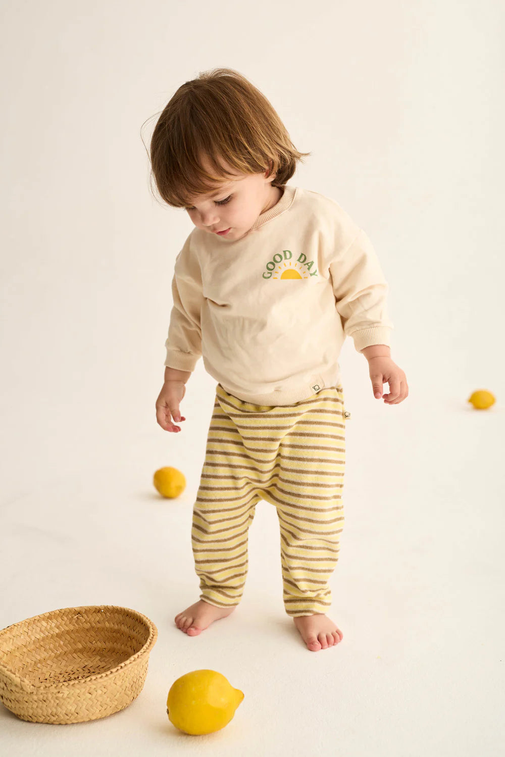Felpa KELLY Ivory, Good day, 100% cotone, Cozmo
