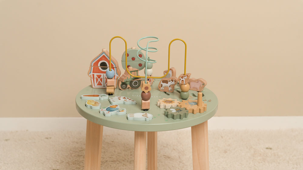 Activity Table, Tavolo multiattività in legno per bambini, Little Dutch