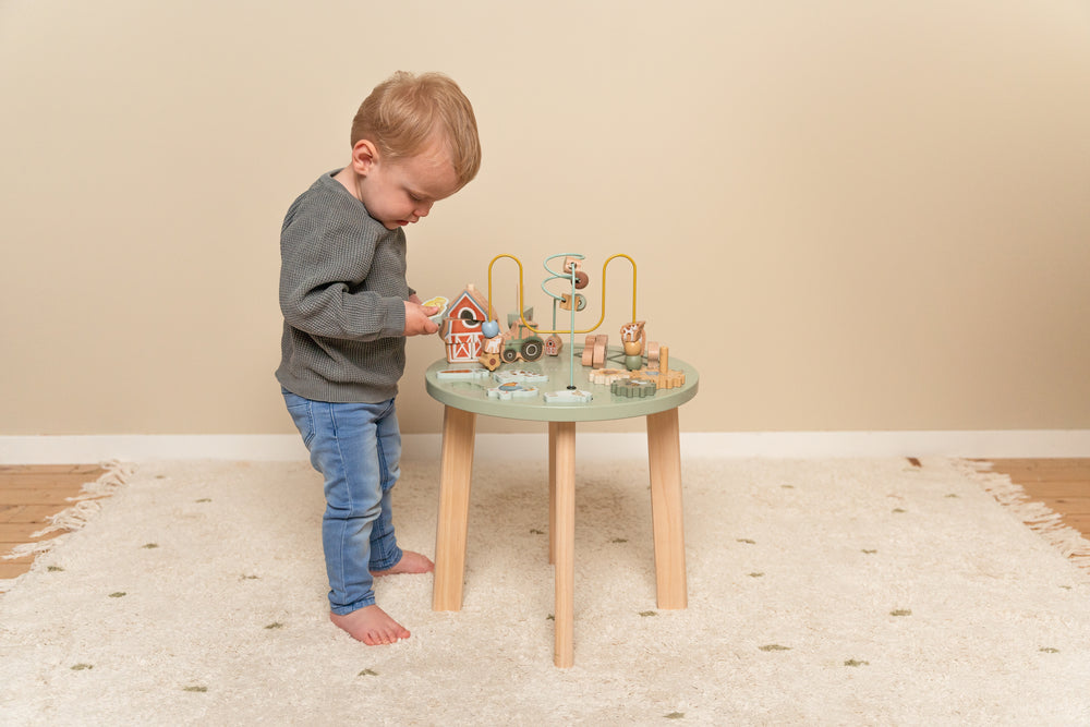 Activity Table, Tavolo multiattività in legno per bambini, Little Dutch
