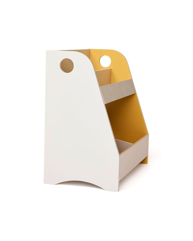 Libreria montessoriana, Storage Grey Mustard Star, Kid's Concept