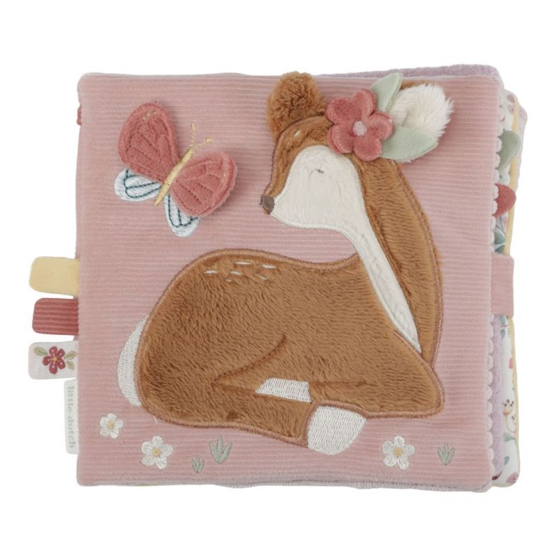 Libro di attività morbido multisensoriale grande, Little Dutch