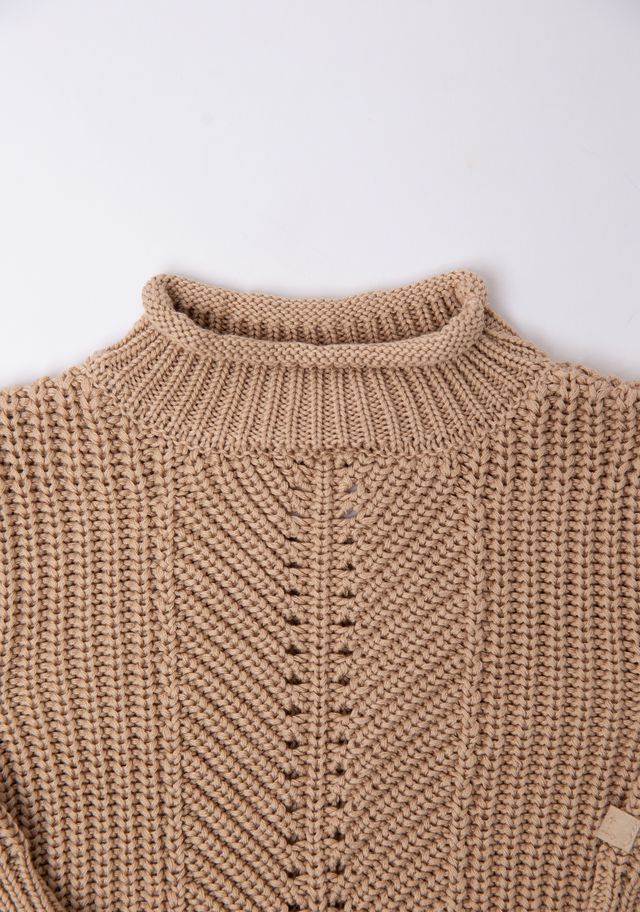 Maglione bimbo SAFARI, collo tondo, 70% viscosa di bambù e 30% cotone, Bamboom
