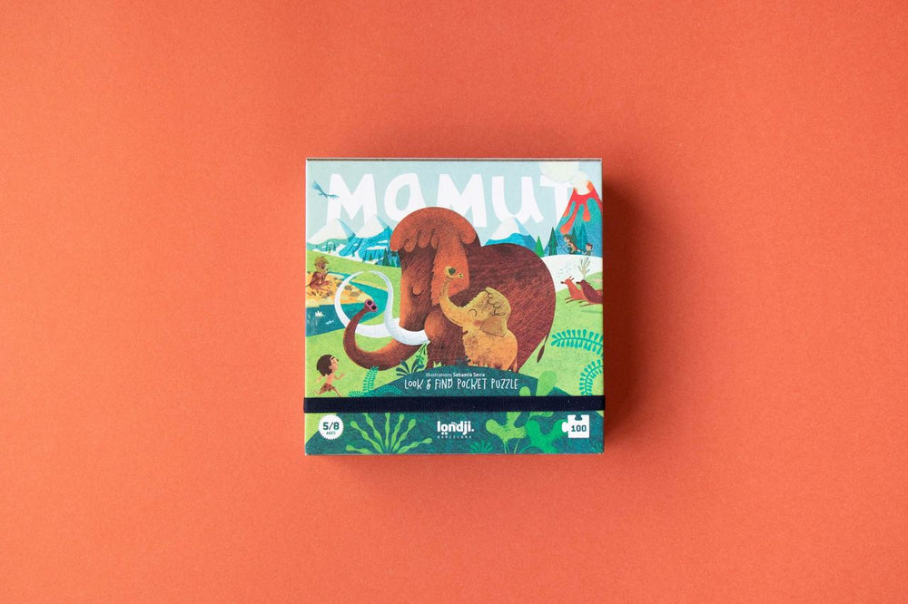 Londji, Mamut, look & find Puzzle tascabile