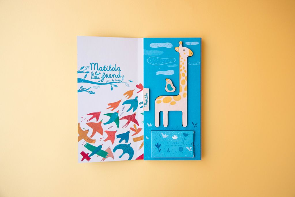 Matilda & her little friend- Stacking Game. Londji