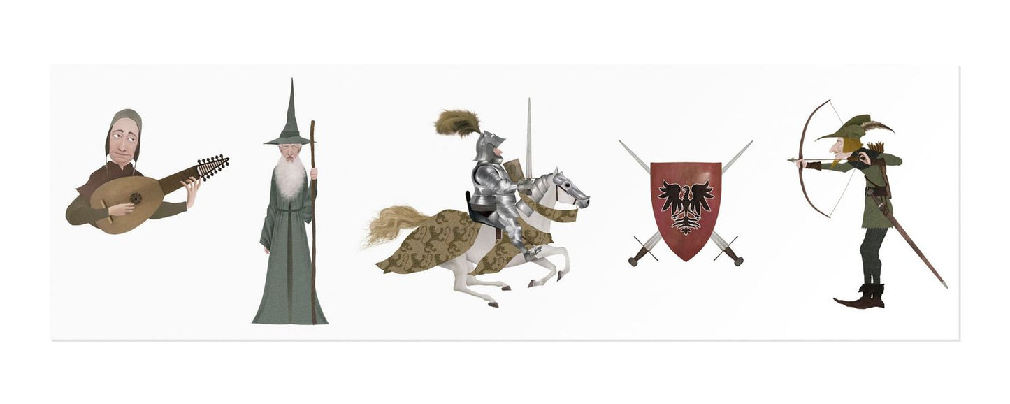 Londji, Medieval Tatoos, 10 tatuaggi temporanei