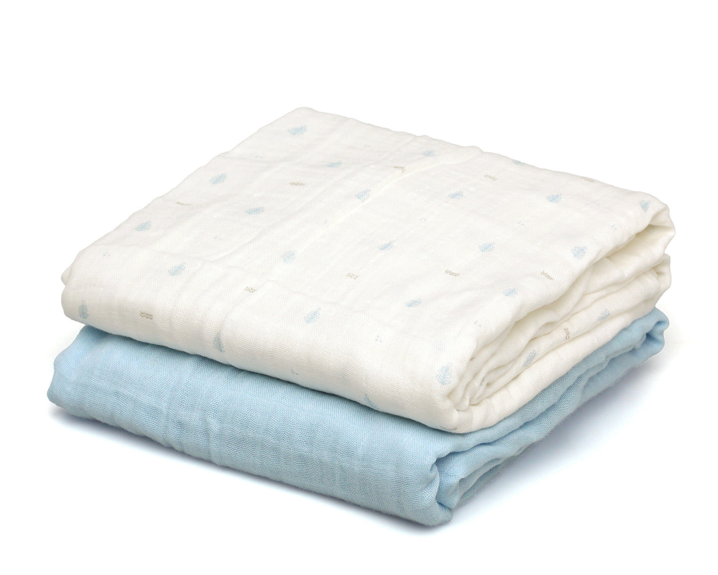 Mussoline in bambù e cotone, Set 2 pezzi, Kiokids