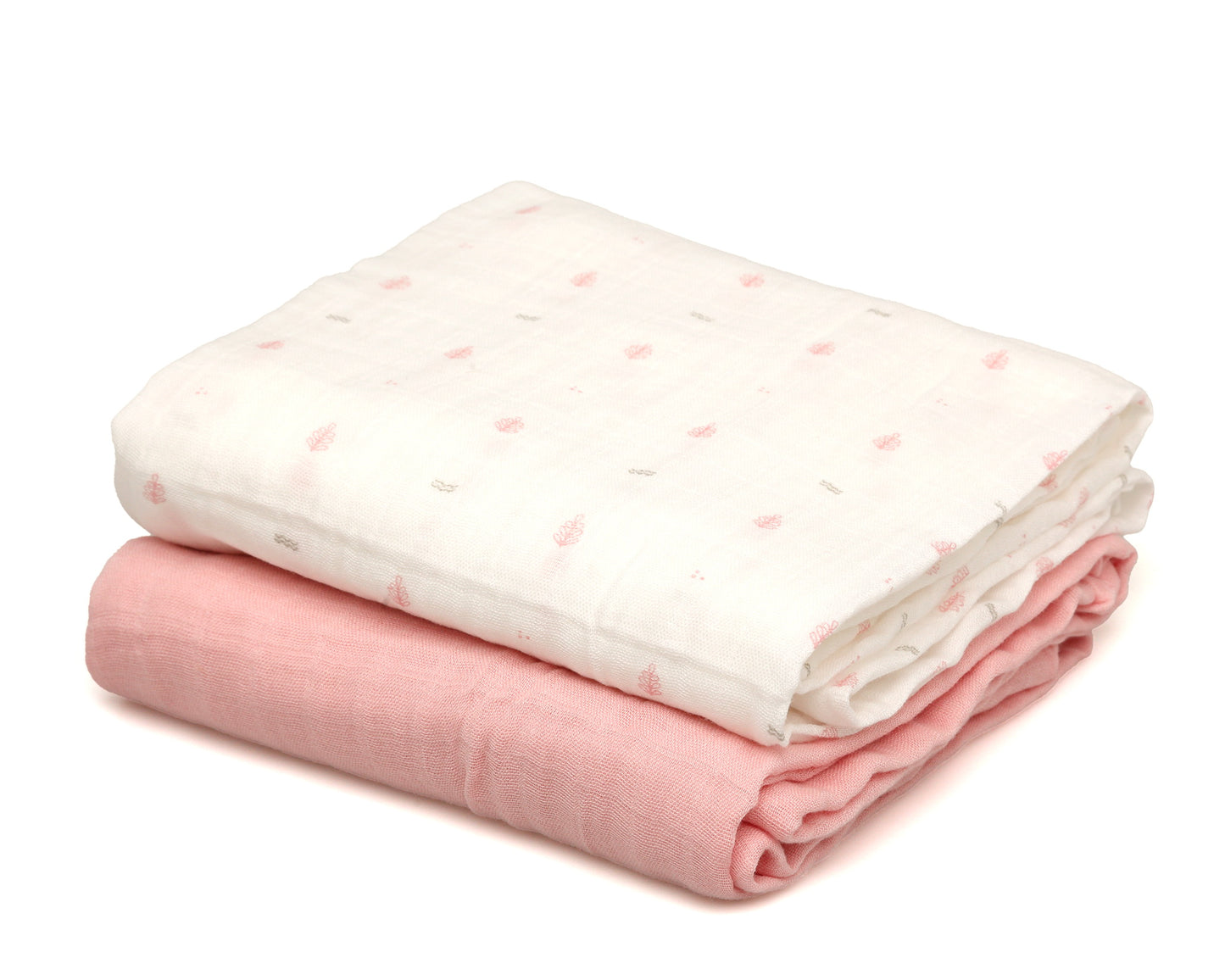 Mussoline in bambù e cotone, Set 2 pezzi, Kiokids
