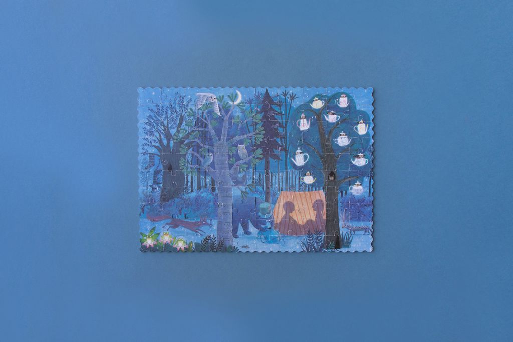Londji, Night & Day in the Forest, reversible puzzle