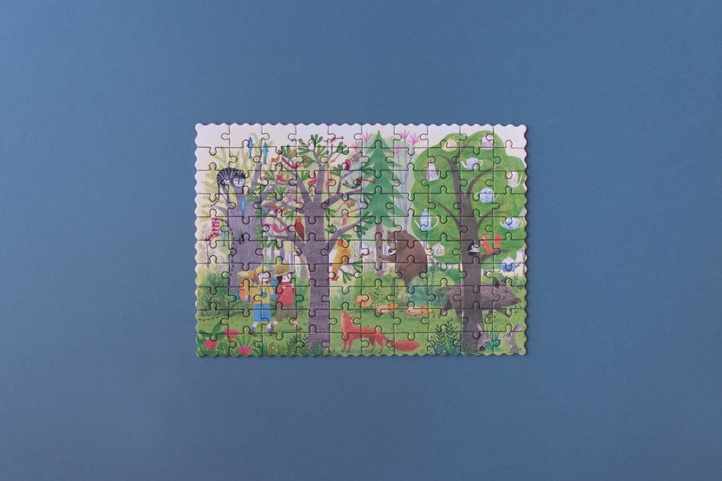 Londji, Night & Day in the Forest, reversible puzzle