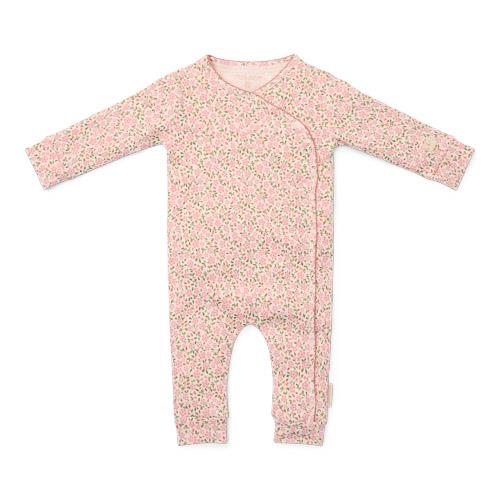 Pigiama a manica lunga One Piece Pijama Fairy Floral, con chiusura a bottoni, Little Dutch