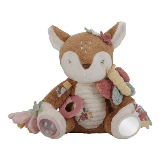 Gioco morbido peluche Cerbiatto Multiattività, Little Dutch