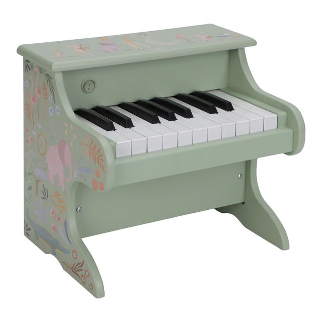 Pianoforte in legno, Wooden Piano, Safari Friends, Little dutch - Pisoli e Pannoli