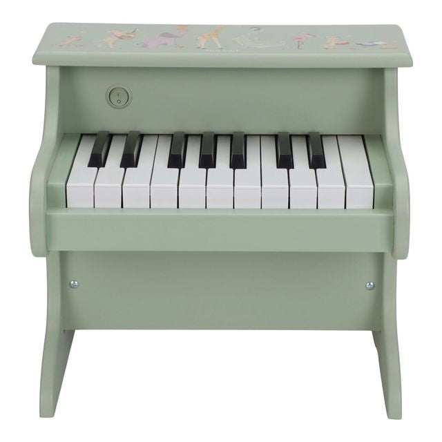 Pianoforte in legno, Wooden Piano, Safari Friends, Little dutch - Pisoli e Pannoli
