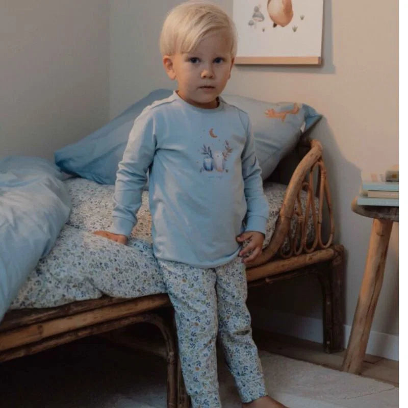 Pigiama a manica lunga 2 pezzi Pijama Forest Adventures, Little Dutch