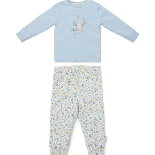 Pigiama a manica lunga 2 pezzi Pijama Forest Adventures, Little Dutch