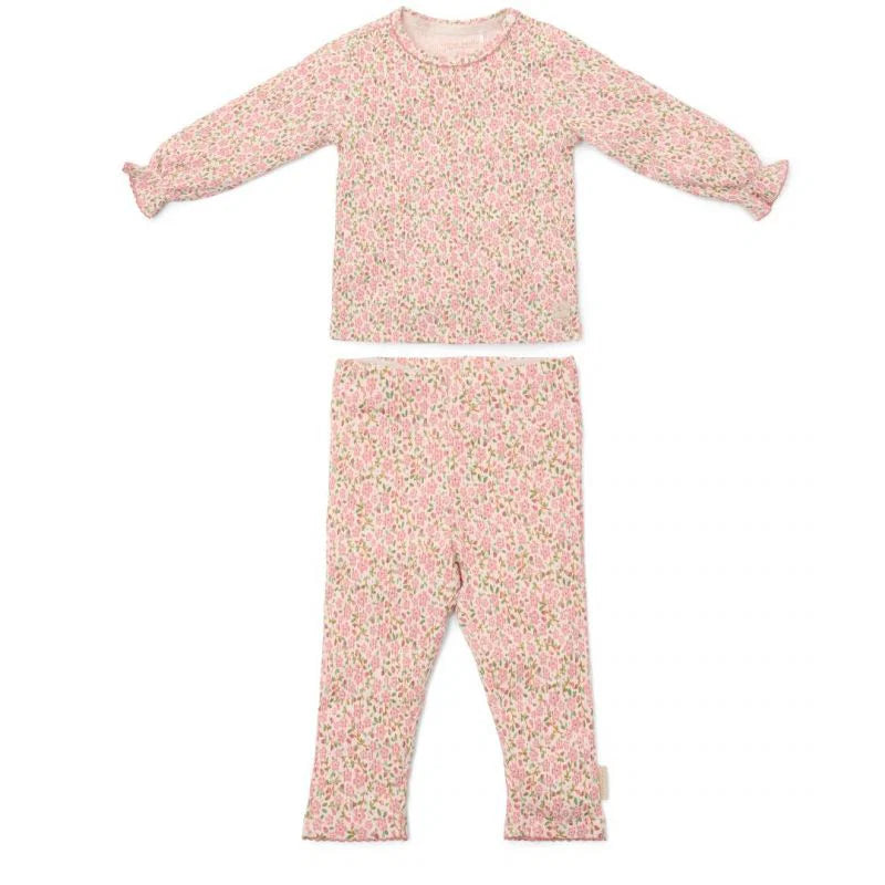 Pigiama a manica lunga 2 pezzi Pijama Fairy Floral, Little Dutch