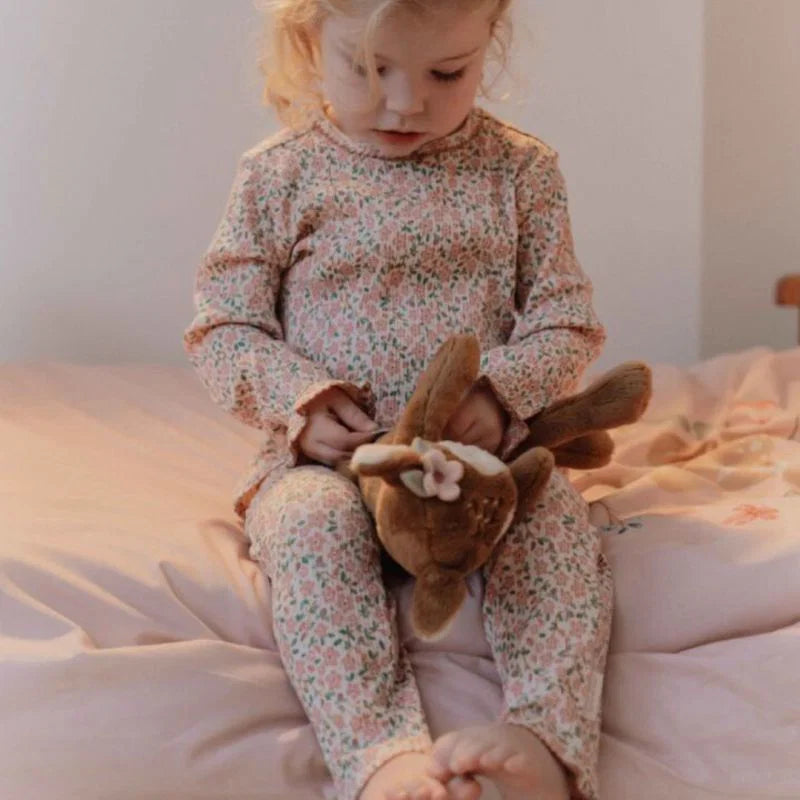 Pigiama a manica lunga 2 pezzi Pijama Fairy Floral, Little Dutch