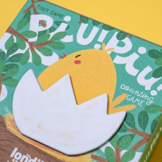 Londji, Più! Più! ,counting game, tiny game, versione tascabile
