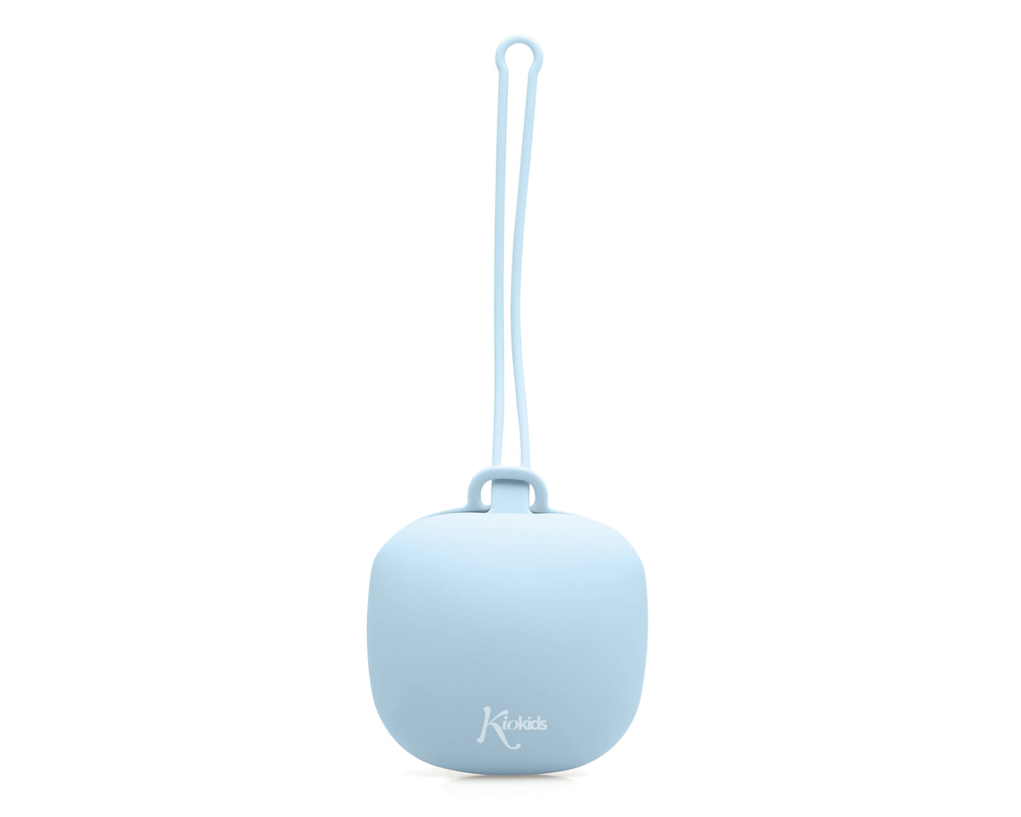 Porta succhietto in silicone soft, rosa o azzurro, Kiokids