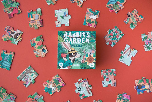 Londji, Puzzle Il Giardino dei Coniglietti, Rabbit's Garden Nature Observation Puzzle