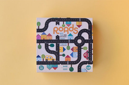 Packaging Roads connecting game gioco cooperativoper tutta la famiglia