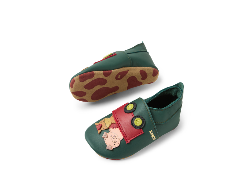 Bobux babbucce Soft Sole Fattoria Verde Rusty Ride Forest