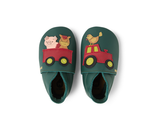 Bobux babbucce Soft Sole Fattoria Verde Rusty Ride Forest
