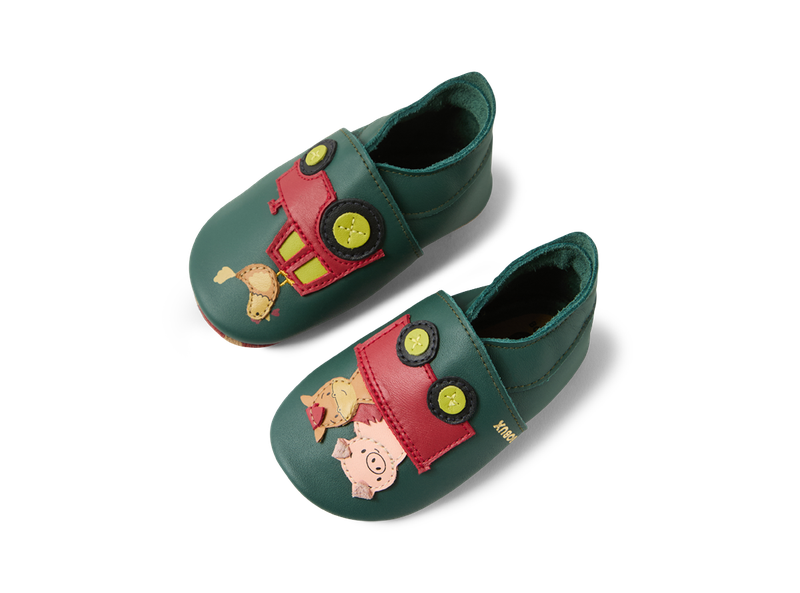 Bobux babbucce Soft Sole Fattoria Verde Rusty Ride Forest