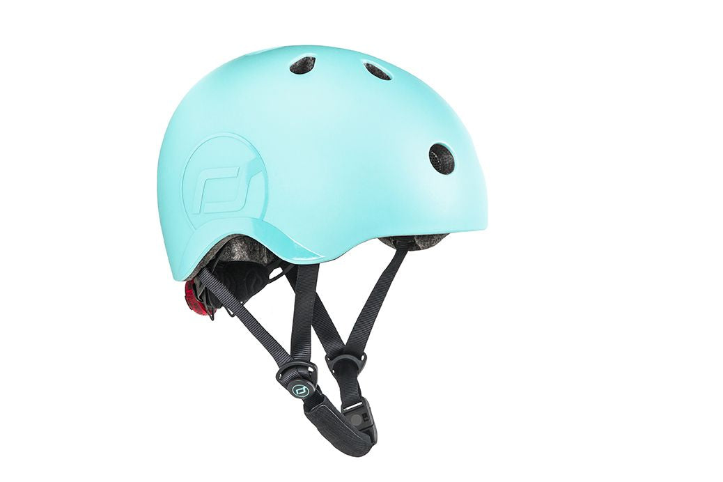 Casco Baby S-M colore Blueberry, Scoot and Ride