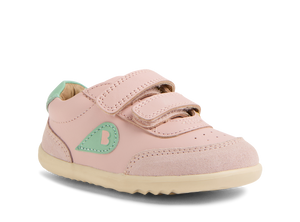 Bobux Step Up Champ scarpe in pelle, ballet pink-hemlock